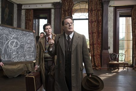 Eddie Izzard & Karl Davies in Castles In The Sky