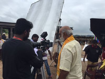 K. Raghavendra Rao in Om Namo Venkatesaya (2017)