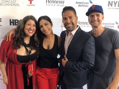 New York Latino Film Festival with fellow filmmakers and friends Maylen Calienes, Ben DeJesus and Armando Riesco