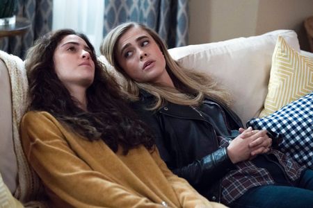 Luna Blaise and Melissa Roxburgh