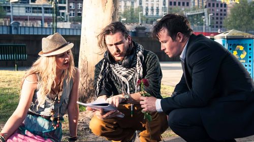 Dean Kirkright, Rain Fuller, and Simone Albano in Experience the Knowing (2016)