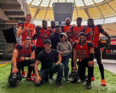 BC Lions shoot