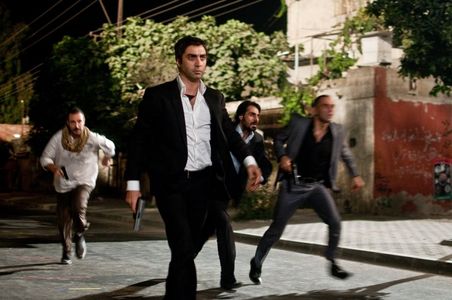 Necati Sasmaz, Gürkan Uygun, Erkan Sever, and Kenan Çoban in Valley of the Wolves: Palestine (2011)