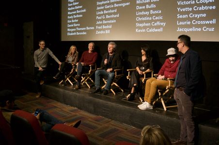 NEW YORK, NY - Mark Stolaroff, Tanya Clarke, Patrick Fabian, Eric Bogosian, Tiffany Panhilason, Desmin Borges, and Henry