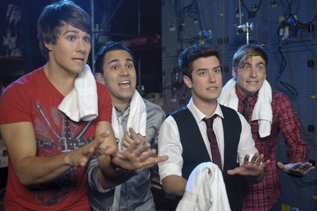 Kendall Schmidt, Carlos PenaVega, James Maslow, and Logan Henderson in Big Time Movie (2012)