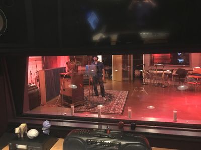 Britton doing ADR for Queen Sugar