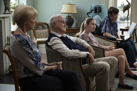 John Cleese, Liz Robertson, Kyla Kenedy, and Micah Fowler in Speechless (2016)