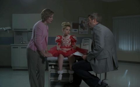 Still of Debbie Campbell and Hugh Laurie in House M.D. and Simple Explanation