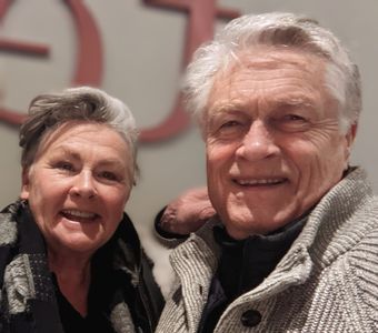 Art Hindle and Mary Walsh