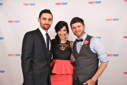 Pretty Boy Red Carpet. Christian Prentice, Erin Scerbak, Cameron Thrower