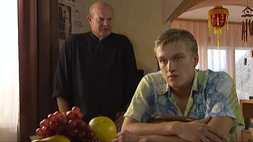 Pavel Remezov and Anatoliy Rudenko in Angel-khranitel (2007)