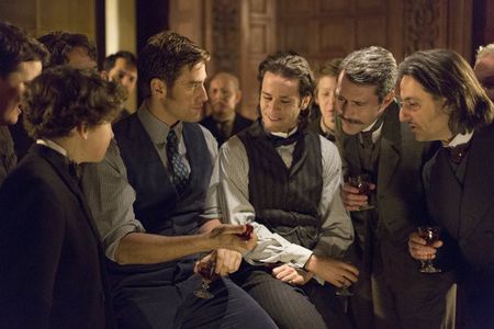 Miklós Bányai and Oliver Jackson-Cohen in Dracula (2013)