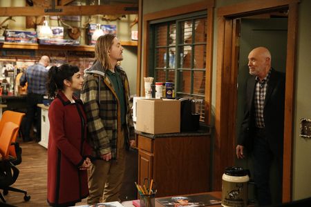 Hector Elizondo, Molly Ephraim, and Christoph Sanders in Last Man Standing (2011)