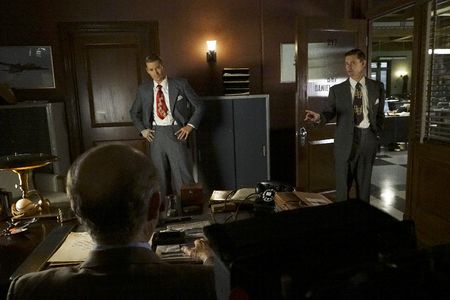 Brian Glanney and Chad Michael Murray in Agent Carter (2015)