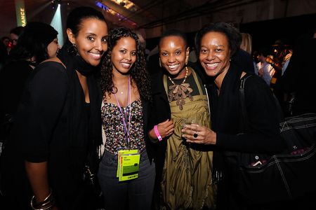 Leah Teklemaran, Idil Ibrahim, Wanuri Kahiu and Laurens Grant attend the Awards Night Party during the 2010 Sundance Fil