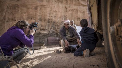 Henna Taylor in Wadi Rum (2018)