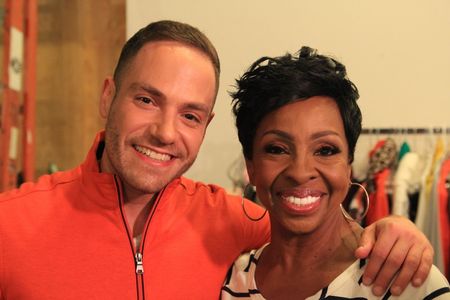 Elan Even & Gladys Knight on set of 'Seasons of Love'