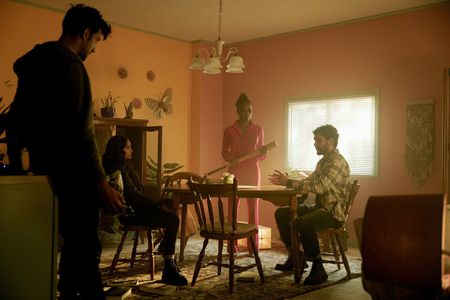 Shanola Hampton, Karan Oberoi, Christopher Bencomo, and Gabrielle Walsh in Found (2023)