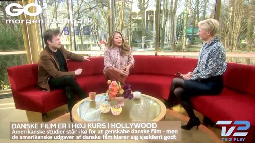 TV2-interview about Danish Hollywood-remakes, 2022