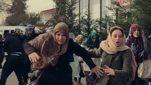 Nazli Bulum and Idil Talu in Hilal, Feza and Other Planets (2022)