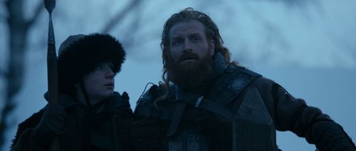 Kristofer Hivju and Torkel Dommersnes Soldal in The Last King (2016)