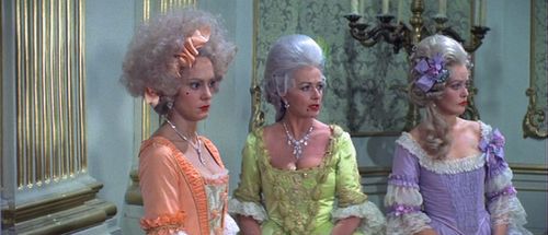 Rosalind Ayres, Sherrie Hewson, and Margaret Lockwood in The Slipper and the Rose: The Story of Cinderella (1976)