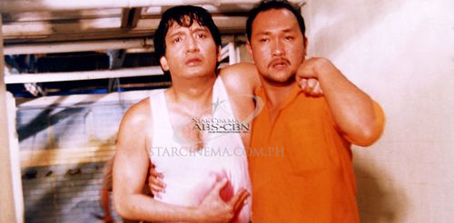 Rudy Fernandez and Jess Lapid Jr. in Lagalag: The Eddie Fernandez Story (1994)