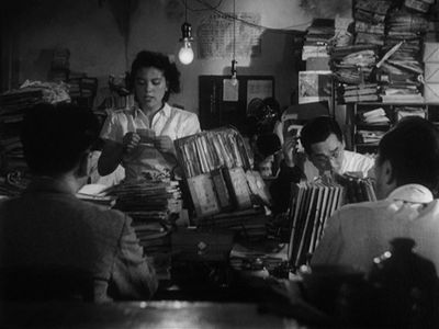 Miki Odagiri in Ikiru (1952)