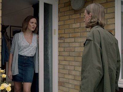 Mackenzie Crook and Rachael Stirling in Detectorists (2014)