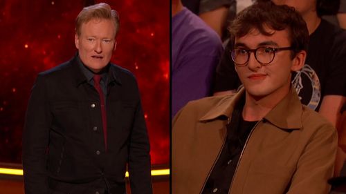 Conan O'Brien and Isaac Hempstead Wright in Conan: Tom Cruise (2019)