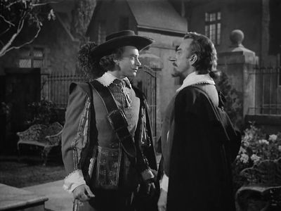 José Ferrer and William Prince in Cyrano de Bergerac (1950)