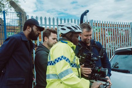 Michael Dapaah on Set #swil2