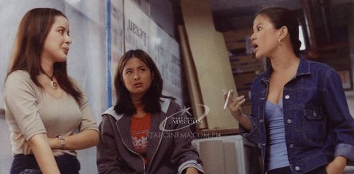 Joyce Jimenez, Andrea Del Rosario, and Kimberly Diaz in Narinig mo na ba ang l8est? (2001)