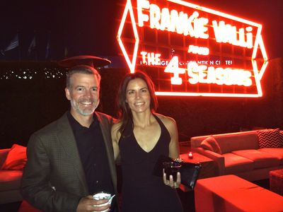 Robert Lorenz, Melissa Lorenz, Jersey Boys Premiere