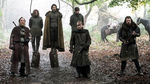 Richard Dormer, Paul Kaye, Jóhannes Haukur Jóhannesson, and Tyrone Kearns in Game of Thrones (2011)