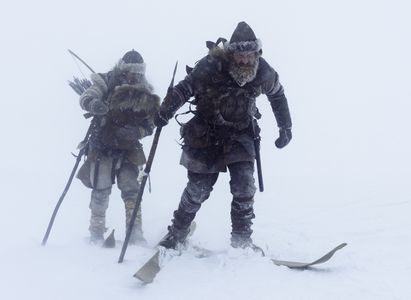 Jakob Oftebro and Kristofer Hivju in The Last King (2016)