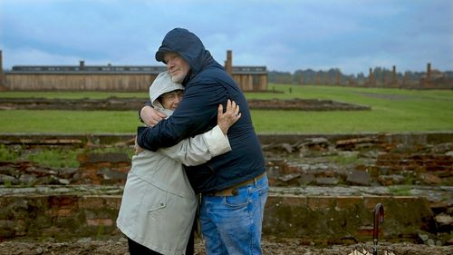 Halina Birnbaum and Ya'ackov Gilad in Where Are You Going (2023)