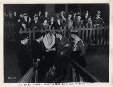 Morton Downey and Betty Lawford in Lucky in Love (1929)