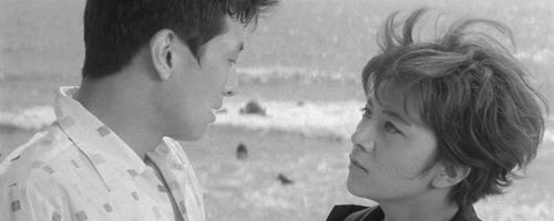 Tamio Kawaji and Yoshiko Nezu in Everything Goes Wrong (1960)