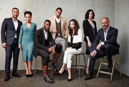 Executive Producer, John Legend and cast members of Underground at the TCA's (2016)