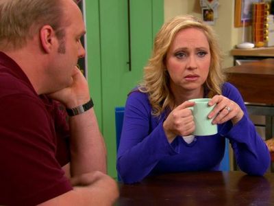 Leigh-Allyn Baker and Eric Allan Kramer in Good Luck Charlie (2010)