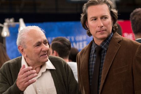 Michael Constantine and John Corbett in My Big Fat Greek Wedding 2 (2016)