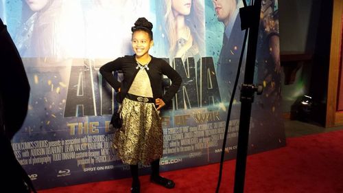 On the red carpet for Athena Goddess of War