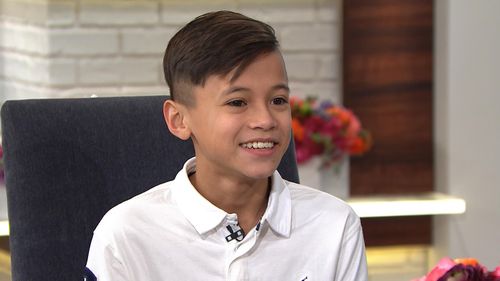 Adrian Matthew Escalona on The Today Show, 2018