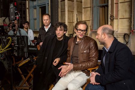 Bryan Fuller, Neil Gaiman, and Michael Green in American Gods (2017)