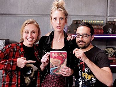 Amy Vorpahl, Maude Garrett, and Hector Navarro in Alpha Book Club: Harry Potter and the Chamber of Secrets - Part 2 (201