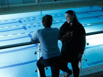 Dan Cohen and Sharon Rooney in My Mad Fat Diary (2013)