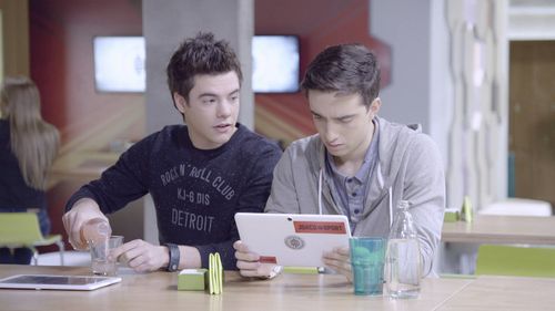 Renato Quattordio and Javier Eloy Bonanno in Once: Episodio 125 (2018)