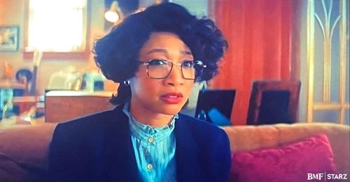 Shondalia White as Karen Jones in STARZ Black Mafia Family