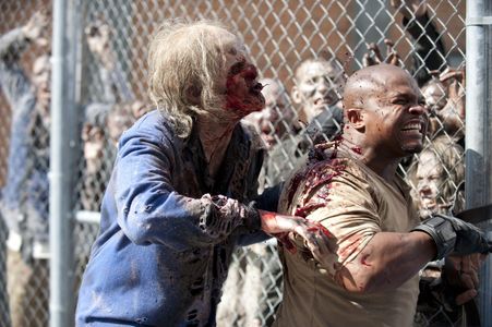 Irone Singleton, Lauren Henneberg, and Andrew S. McMillan in The Walking Dead (2010)